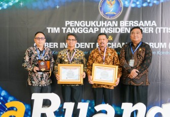 Hadiri Pengukuhan Bersama TTIS BSSN 2026, Bupati Karimun Ing. H. Iskandarsyah Tegaskan Komitmen Perkuat Keamanan Siber dan Data Masyarakat