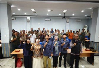Direktorat Sistem Penanggulangan Bencana mendukung pelaksanaan peringatan Bulan Pengurangan Risiko Bencana (PRB) ke-13 dengan melaksanakan Sharing Session Disaster Knowledge Management System (DKMS) di Kota Serang, Banten pada Selasa (13/10)