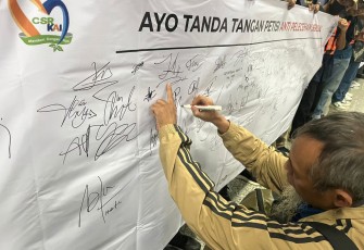 KAI Daop 1 Jakarta Gandeng Komunitas Sadululur Sepoor