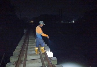 KAI Daop 2 Pastikan Keselamatan Perjalanan Kereta Api Usai Gempa Pangandaran