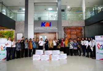 KAI Divre IV Tanjungkarang Salurkan CSR Lebih dari Rp1,7 Miliar, Wujud Komitmen Tanggung Jawab Sosial Perusahaan