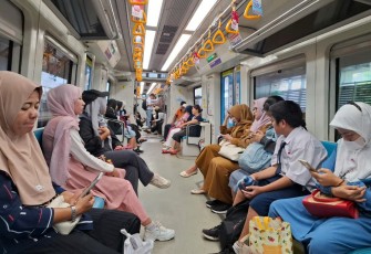 LRT Sumsel Tambah Operasional Menjadi 102 Perjalanan