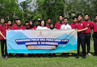Loko Café Gelar Pembinaan Praja Praji di Kaliurang