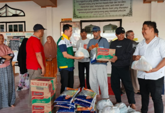 Gerak Cepat BAZNAS Bengkulu Salurkan Bantuan untuk Korban Banjir /Foto : MC 
