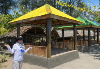 Puluhan Gazebo Gratis Disiapkan Untuk Pengunjung /Foto : MC