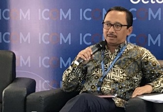 Wakil Menteri Keuangan (Wamenkeu) Juda Agung dalam Konferensi Pers APBN Kita di Jakarta pada Senin (23/02)