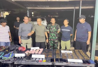 Tim Patroli Gabungan Koops TNI Papua Pukul Mundur TPNPB OPM di Nabire