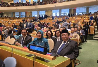 Ketum TP PKK Hadiri Sidang UN CSW70 di Markas Besar PBB