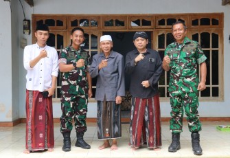 Dandim 0806/Trenggalek Jalin Silaturahmi dengan Ulama Durenan
