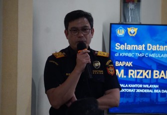 Kepala Kantor Wilayah DJBC Aceh, M. Rizki Baidillah