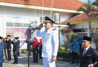 Wali Kota Tebing Tiggi Pimpin Upacara Peringatan Hari Otonomi Daerah ke-30 Tahun 2026