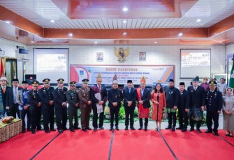  Pemerintah Kota Tebing Tinggi bersama DPRD Kota Tebing Tinggi memperingati Hari Jadi ke-109 Kota Tebing Tinggi melalui rangkaian kegiatan yang dipusatkan di Ruang Sidang Paripurna DPRD dan Halaman Balai Kota, Rabu (1/7/2026)