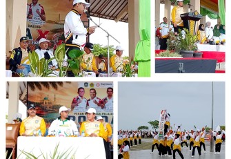  Kabupaten Karimun resmi menjadi tuan rumah pembukaan Pekan Olahraga Pelajar Daerah (Popda) X Provinsi Kepulauan Riau yang digelar di Coastal Area, Kamis (2/7/2026)