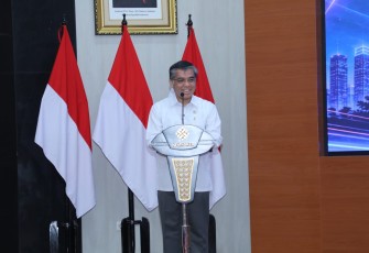 Menteri Ketenagakerjaan (Menaker) Yassierli pada penutupan Final Pitching Champion Hub Kementerian Ketenagakerjaan Tahun 2026 di Jakarta, Senin (10/8/2026). 