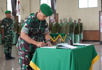 Sertijab dan Tradisi Satuan Kodam XVIII/Kasuari 