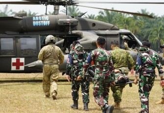 TNI Gelar Air Medevac Dalam Latihan Multinasional SGS 2026