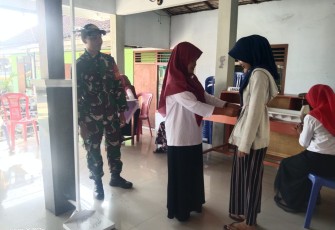 Babinsa Kodim Ponorogo Pendampingan Posyandu ILP