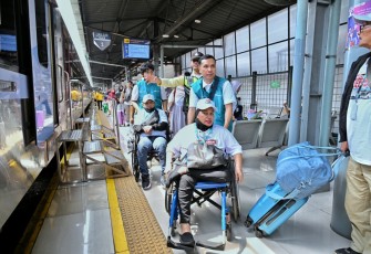 Mudik gratis Kemenhub fasilitasi disabilitas, Kamis (19/3)