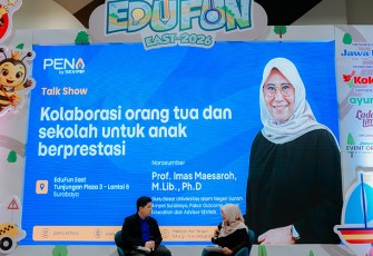 Talkshow bersama Guru Besar UIN Sunan Ampel Surabaya Profesor Imas Maesaroh dalam EDUFUN 2026