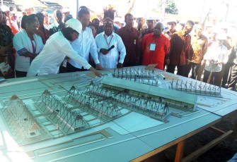 Jokowi Membangun Papua (Net)
