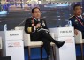 Kepala Bakamla RI Laksdya TNI Dr. Aan Kurnia saat jadi pembicara Special Seasion dalam Internasional Maritime Security Conference (IMSC) di Changi Exhibition Center, Singapura, Kamis (4/5/2023).