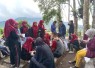 Puluhan Mahasiswa FKIP UMSB menggelar Kemah Bhakti di area camping ground Puncak Nyalo.