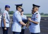 Pangkoopsud I Marsda TNI Mohammad Nurdin saat Sertijab Danlanud Atang Sendjaja, Jum'at (19/4)