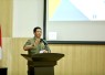 Kepala BNPB Letjen TNI Dr. Suharyanto, S.Sos, M.M., saat membuka acara pelatihan Senior Disaster Management Training (SDMT) yang diadakan di Auditorium Gedung Pusdiklat BNPB, Sentul, Bogor, Senin (10/11).