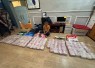 Tersangka dan barang bukti saat diamankan