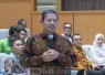 Direktur Jenderal Pendidikan Islam Amien Suyitno dalam pertemuan dengan para guru madrasah bersama para anggota DPR RI di komplek parlemen, Senayan, Jakarta, Rabu (11/2/2026).