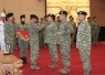 Prosesi acara Serah Terima Jabatan Komandan Sekolah Staf dan Komando (Dansesko) TNI dan Panglima Komando Gabungan Wilayah Pertahanan (Pangkogabwilhan) II di Aula Gatot Soebroto, Mabes TNI, Cilangkap, Jakarta Timur, Rabu (17/6/2026).