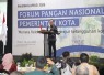 Wamendagri Bima Arya dalam Forum Pangan Nasional Pemerintah Kota 2026 yang diselenggarakan di Hotel Grand Inna, Kota Medan, Sumatera Utara, Senin (29/6/2026).