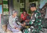 Pelayanan kesehatan satgas Yonarmed 12 Kostrad