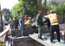 Pengerjaan jembatan garuda klampok 1