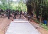 Pengerjaan rabat jalan di Desa Sukorejo