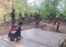 Pengerjaan rabat jalan di Desa Sukorejo