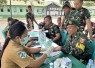 Pemeriksaan kesehatan prajurit Yonarmed 12 Kostrad
