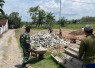 Bantu pembangunan lapangan voli