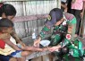 Pelayanan kesehatan satgas Yonarmed 12 Kostrad