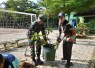 Tanam pohon di sekolah wilayah desa binaan