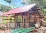 Pengerjaan Rumah Layak Huni, program TMMD ke-129 Kodim 1807/Sorong Selatan