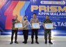 Polresta Malang Kota saat menerima penghargaan