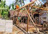 Kerangka rumah ibu Ety penerima RTLH