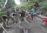 Distribusi material pengecoran