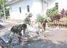 Pengerjaan rabat beton desa Ledok Tempuro