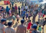 Trauma healing anak-anak di pos pengungsi