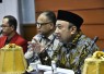 Wakil Ketua Komisi X DPR RI Lalu Hadrian Irfani saat memberikan sambutan dalam Kunjungan Kerja Spesifik Komisi X DPR RI di Universitas Hasanuddin, Makassar, Sulawesi Selatan, Jumat (2/10/2026)