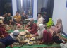 Suasana makan bersama dirumah warga dusun Klagin
