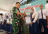 Babinsa Koramil Panggul Hadiri Tasyakuran Akhir Tahun SMPN 2 Panggul, Motivasi Siswa Lanjutkan Pendidikan