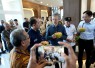 Bupati Halmahera Utara, Piet Hein Babua, saat mendampingi kunjungan Menteri Transmigrasi M. Iftitah Sulaiman Suryanagara bersama Duta Besar Republik Rakyat Tiongkok untuk Indonesia, Wang Lutong, Rabu (3/6) 